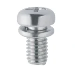 Cross-Head Pan Head Screw With Captive Washer - Single Item / Small Box, SW Built-in