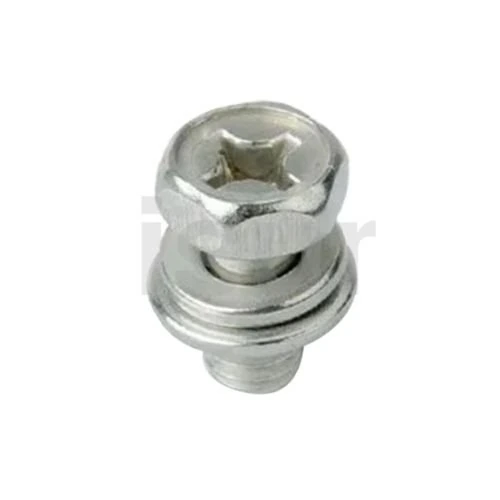 PID-24343_0 Cross Recessed Hex Head Screw With Captured Washer - Stainless Steel - Image 1