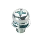 Cross Recessed Pan Head Screw With Captured Washer