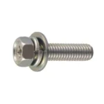 Cross-Head Small Hex Upset Head Machine Screw P = 3 (SW + JIS Flat W)