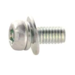 6-Lobe Pan Head Set Screw (Trivalent Chromate/Round with Washers)