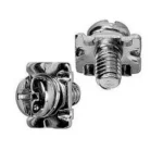 Iron Terminal Screw Plus/Minus Head SC-type (spak washer + rectangular seat included)
