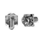 Iron Terminal Screw Plus/Minus Head SH-type (spak washer + square opposite side stopper included)