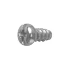 Stainless Steel Pan Head Self-Tapping Screw With Cross-Head / Straight-Slot Combo Drive (Type 2 Without Groove, B-0 Type)
