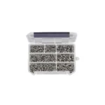 Pan Head Piercing Screw (Trivalent Chromate) Set [Stainless ] EA949AM-11