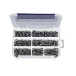 Piercing Screw Set (Hex Head / Stainless Steel / Black)