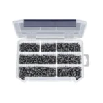 Piercing Screw Set (Pan Head / Stainless Steel / Black)